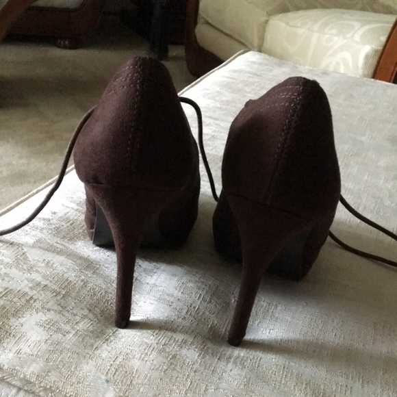 X-Appeal Derby brown ankle booties - Picture 4 of 6